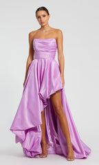 Strapless Balloon Prom Dress: Mac Duggal 11685
