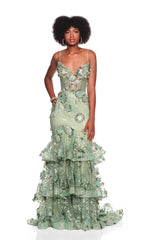 Long Prom Dress: Dave and Johnny 12379