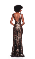 Long Prom Dress: Dave and Johnny 12402