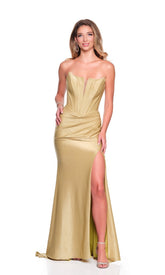 Long Prom Dress: Dave and Johnny 12458