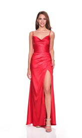 Long Prom Dress: Dave and Johnny 12528