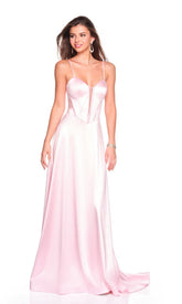 Long Prom Dress: Dave and Johnny 12534