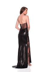 Long Prom Dress: Dave and Johnny 12586