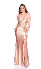 Long Prom Dress: Dave and Johnny 12670