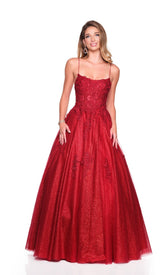 Long Prom Dress: Dave and Johnny 12727