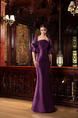 Alexander by Daymor 1584 Pleated Long Formal Evening Dress