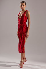 NO CRUMBS SEQUIN MINI DRESS