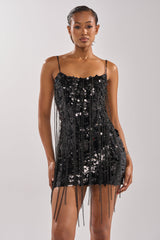 TOP TIER SEQUIN MINI DRESS