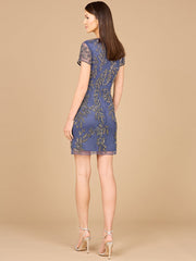 Lara Dresses 29089 Fitted Short Beaded Cocktail Dress