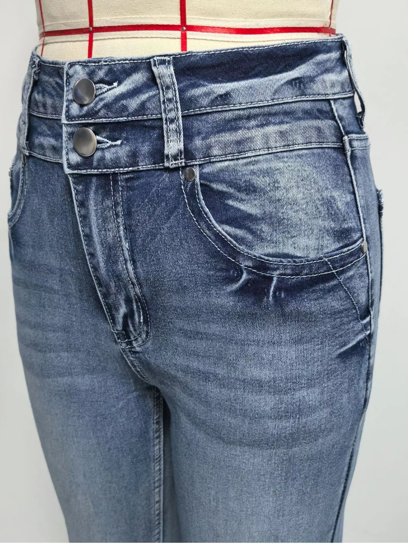Hazel Blues® | High-Waisted Flare Leg Jeans