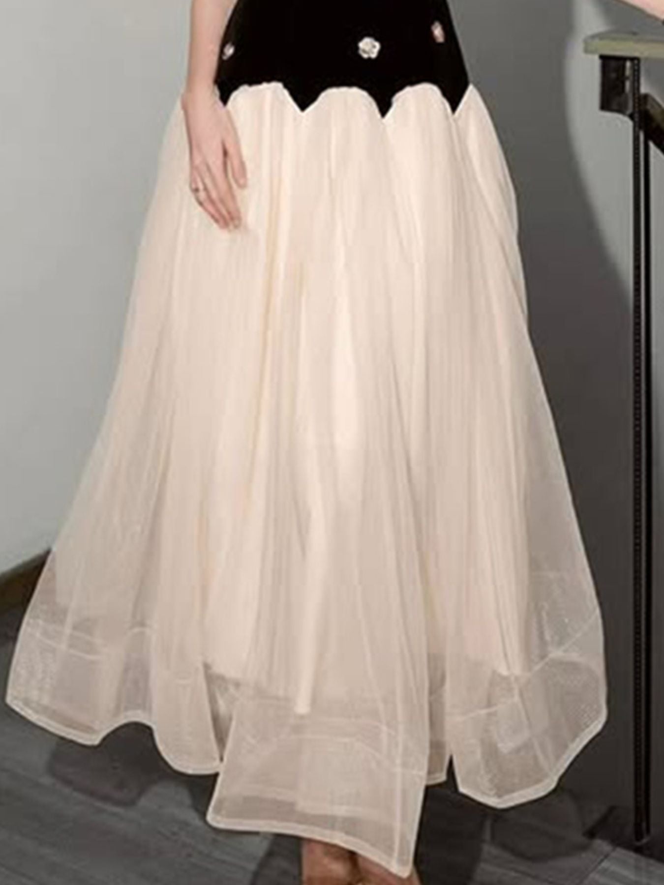 Hazel Blues® | Sleeveless Tulle Maxi Dress