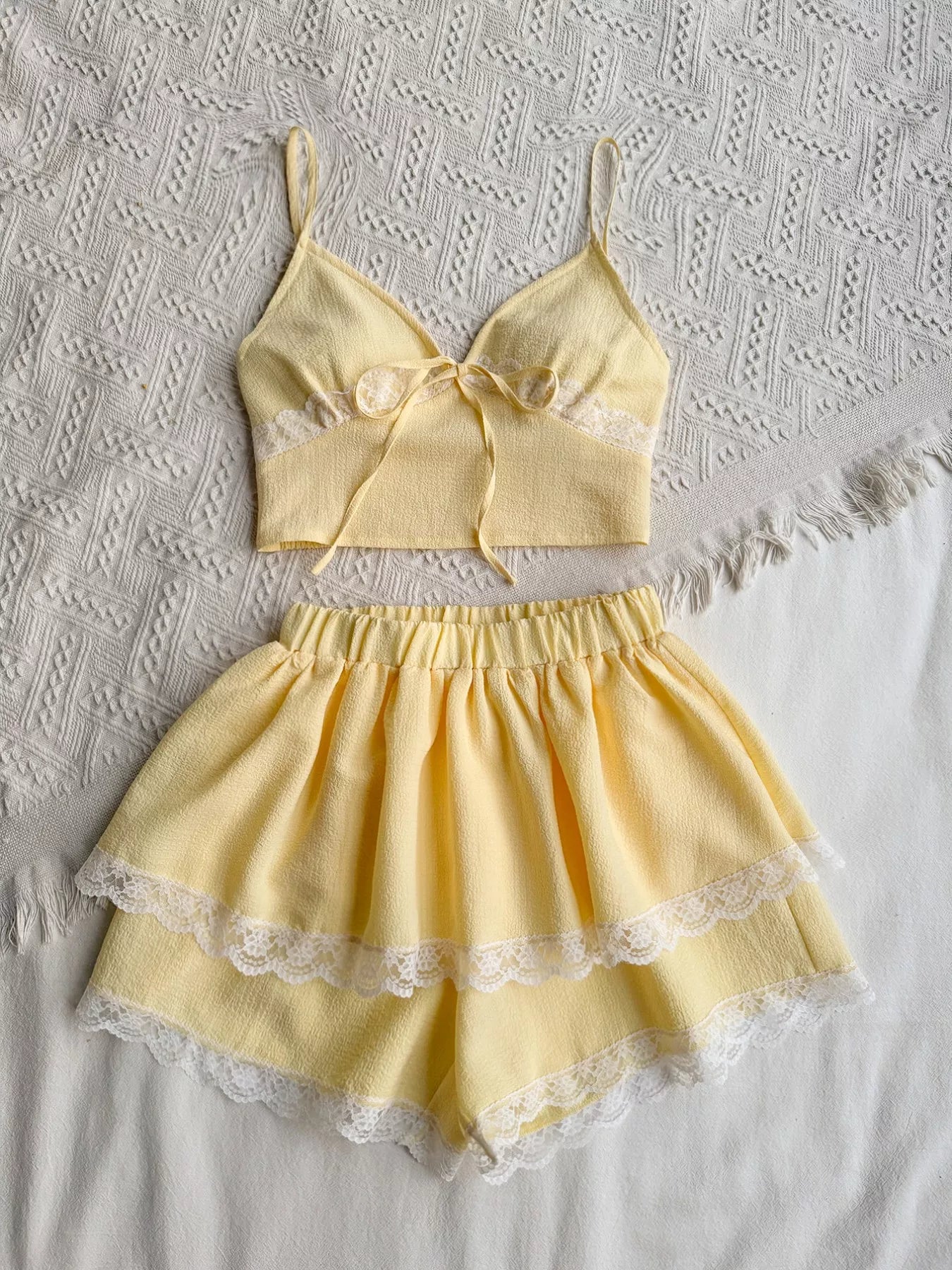Hazel Blues® | Smocked Cami and Skirt Set