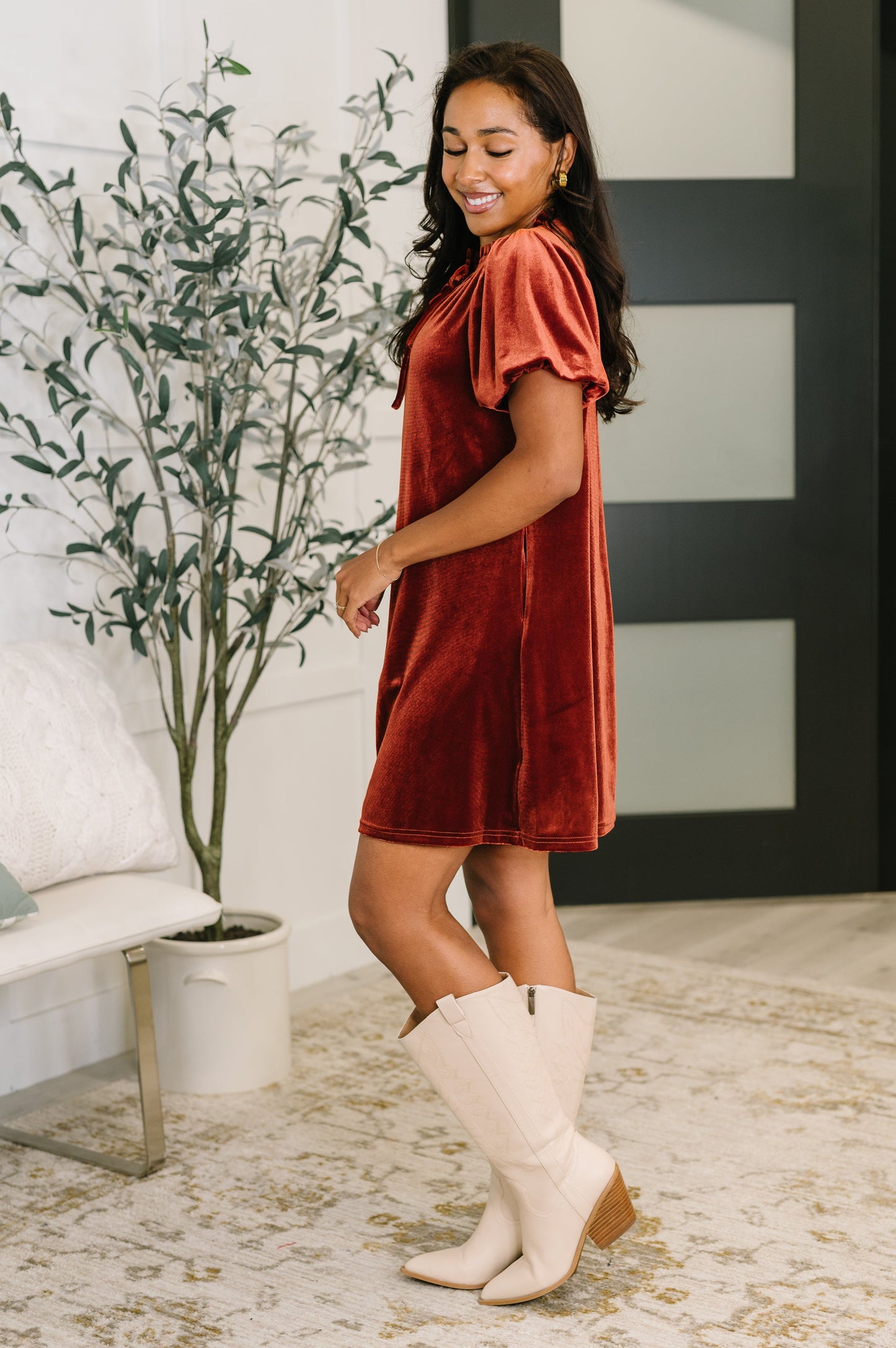 Hazel Blues® | Damsel in This Velvet Dress