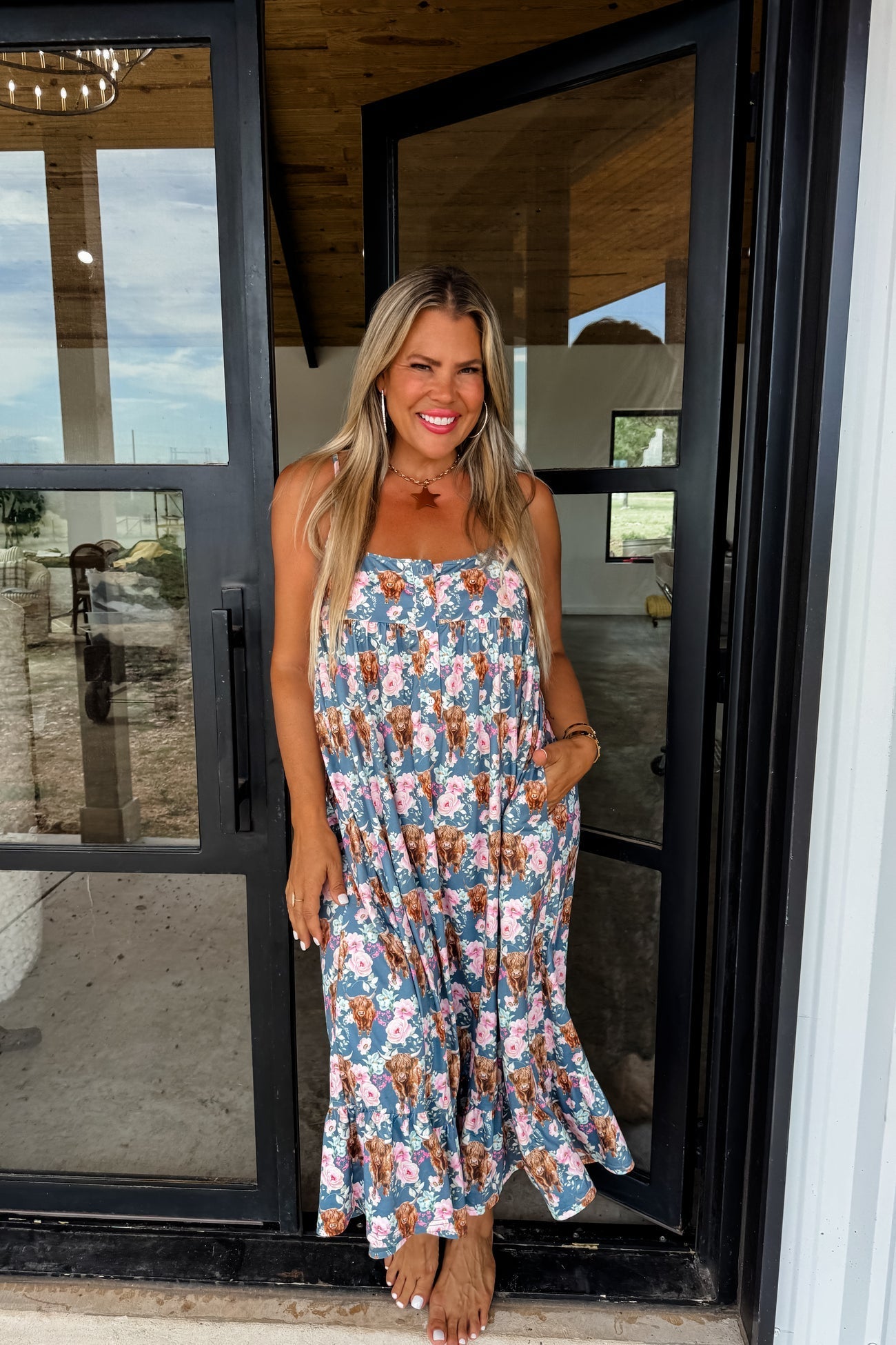 Hazel Blues® | Sleepy Cowgirl Night Dress