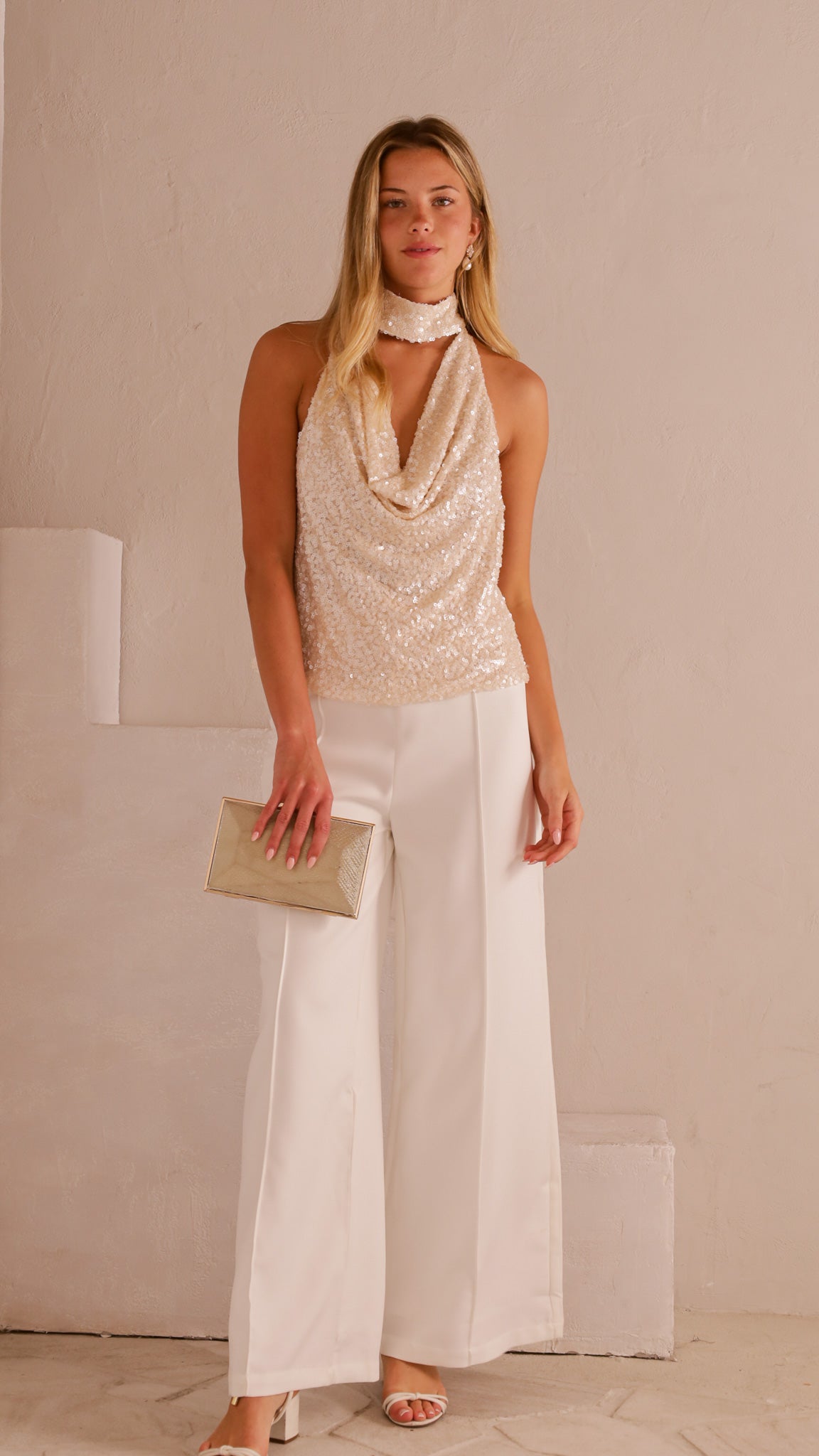Leona Sequin Top