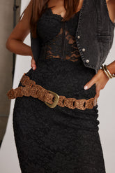 Vivian Leopard Belt