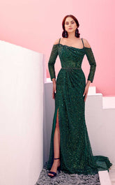 Modessa Couture M22406 Prom Long A Line Formal Evening Dress