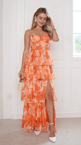 Luz Tiered Maxi Dress