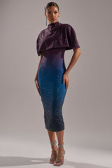 CHIC AF RHINESTONE MIDI DRESS