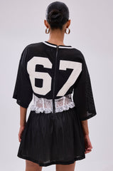 BOUNCE BACK CORSET JERSEY DRESS