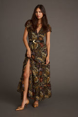 Sundance Floral Paisley Maxi Dress