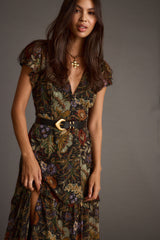 Sundance Floral Paisley Maxi Dress
