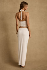 Toulouse White Maxi Skirt