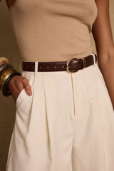 Vital Brown and Gold Belt