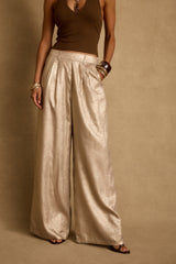 Waldorf Gold Shimmer Trousers