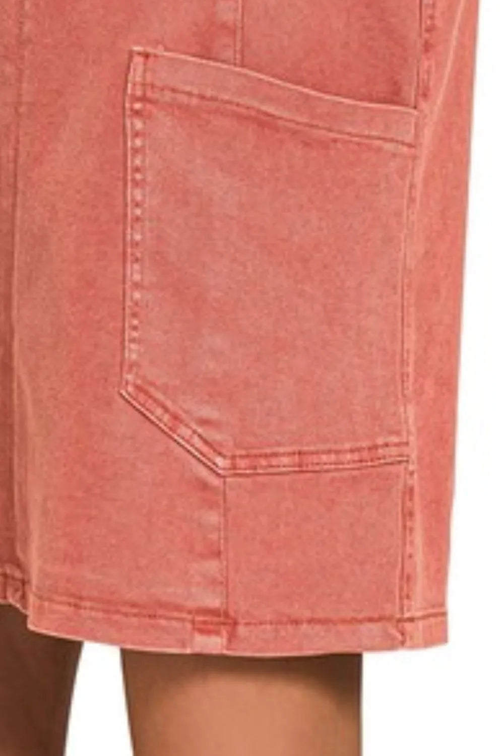 Hazel Blues® | Zenana Washed Adjustable Strap Denim Overall Dress