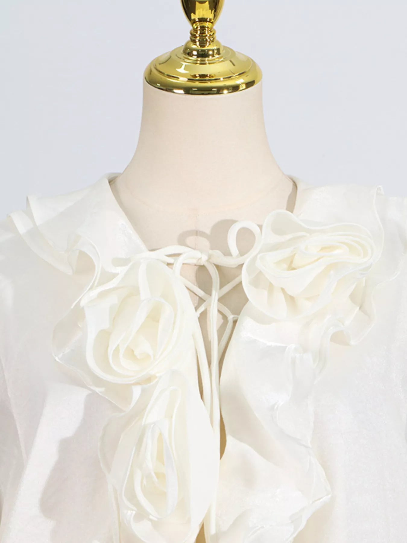 Hazel Blues® | Ruffled Flounce Sleeve Mini Dress