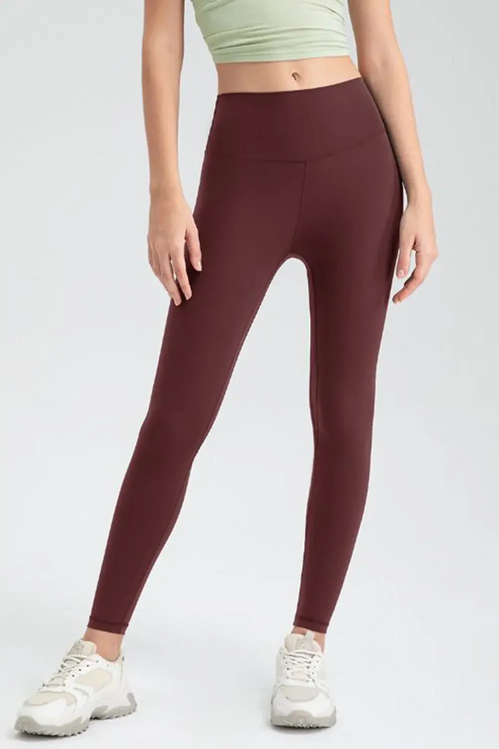 Hazel Blues® | Wide Waistband Slim Fit Active Leggings