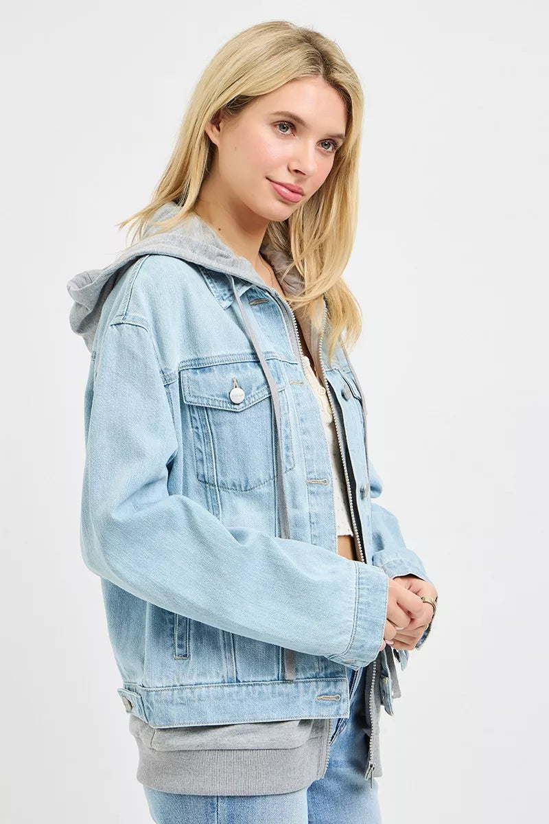 Hazel Blues® | RISEN Oversized Hoodie Jacket