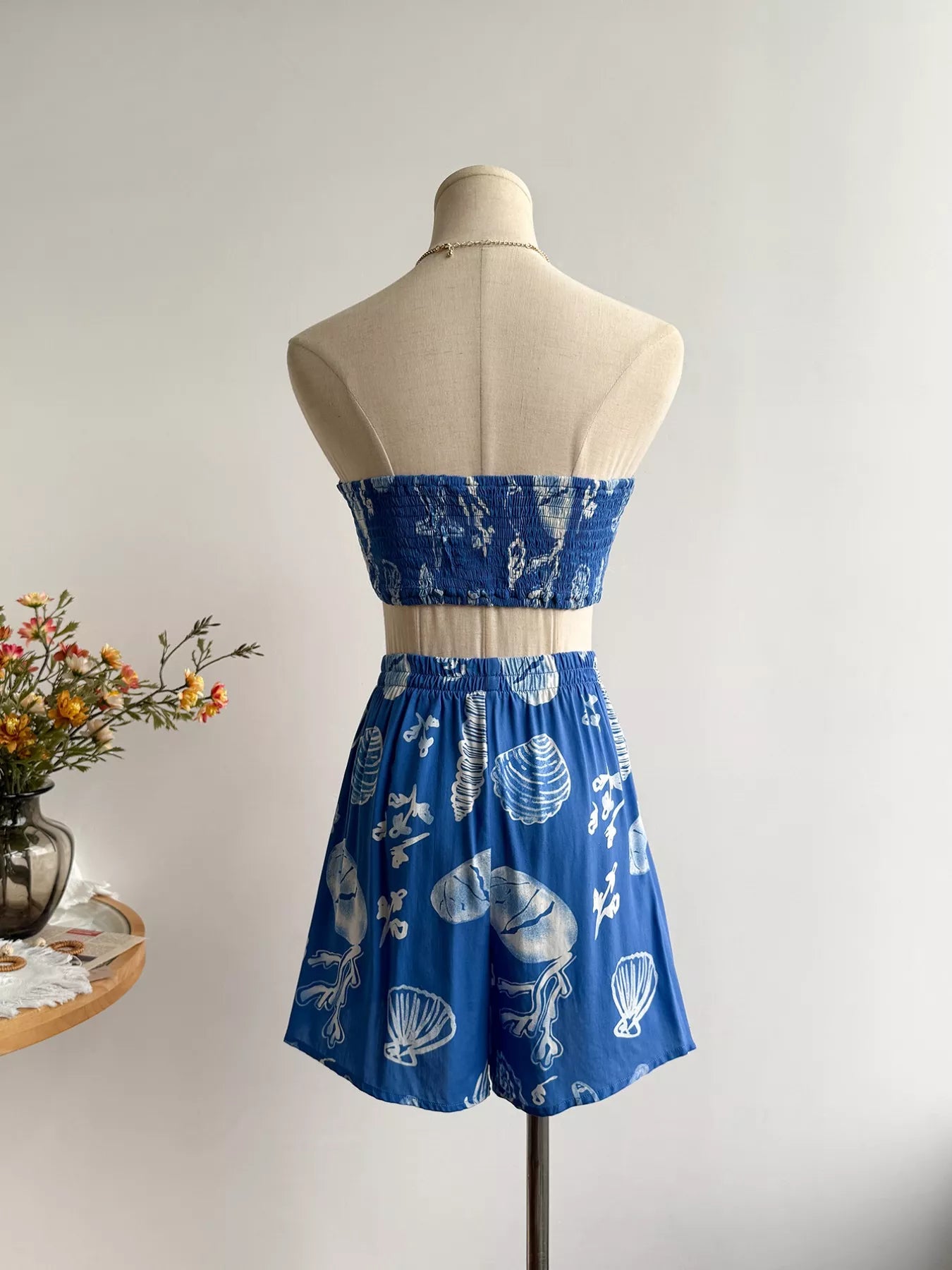 Hazel Blues® | Seashell Print 3-Piece Summer Set
