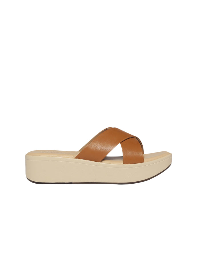 Noel Brown Wedge Heel