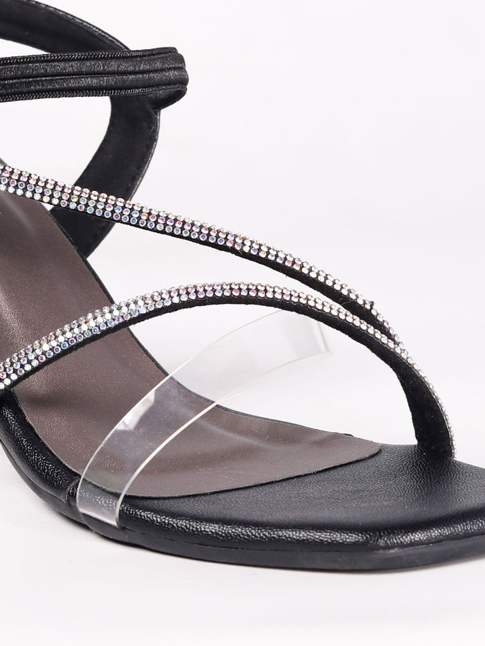 Orlena Black Block Heels