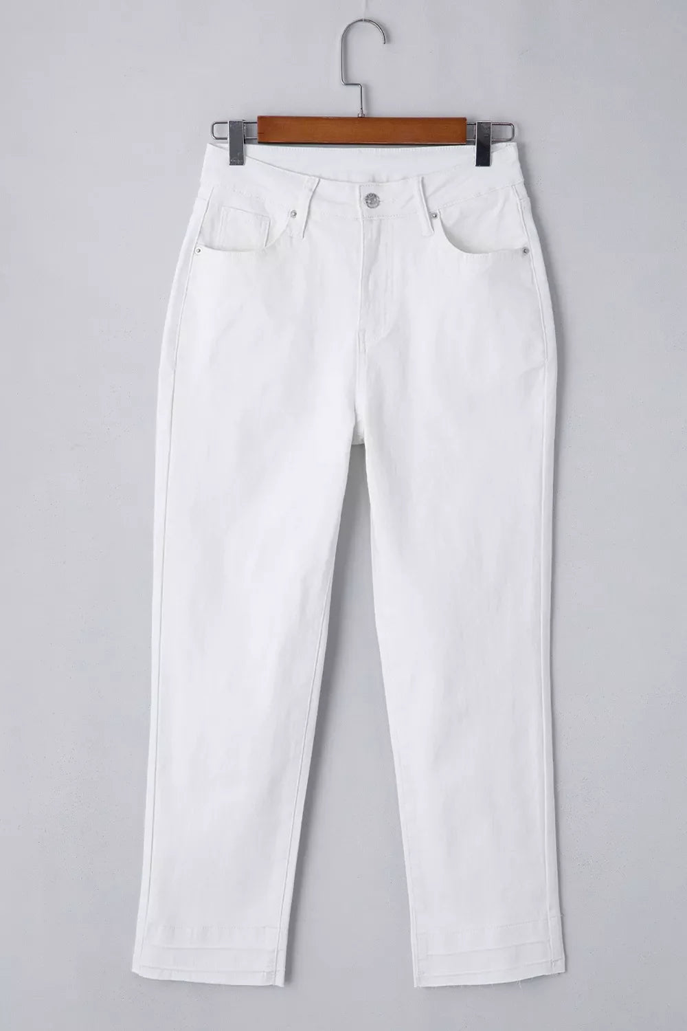 Hazel Blues® |  High-Waisted Straight Leg Jeans