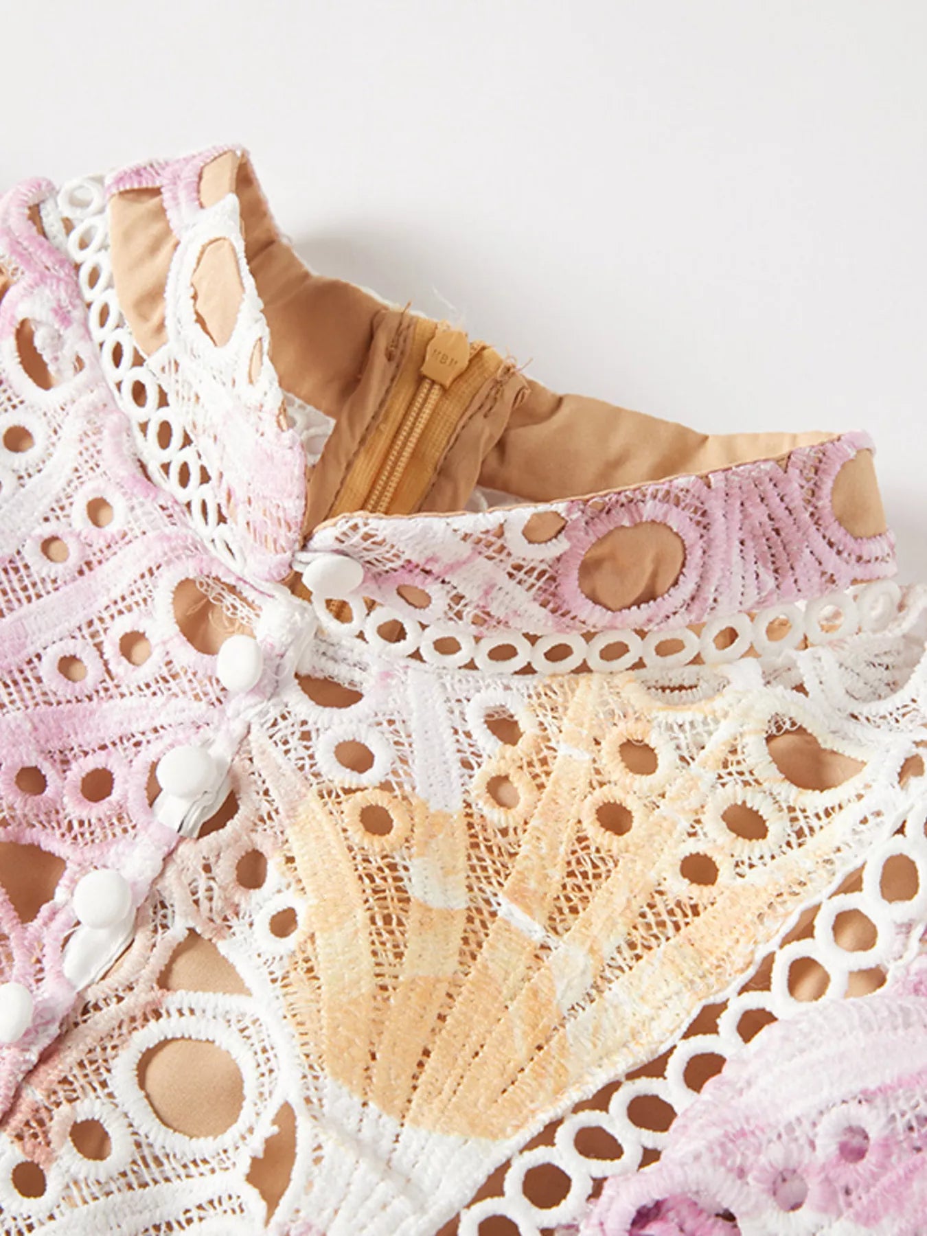 Hazel Blues® |  Floral Lace Detail Maxi Dress