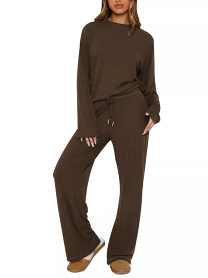 Hazel Blues® |  Relaxed Fit Long Sleeve Top and Pants Set
