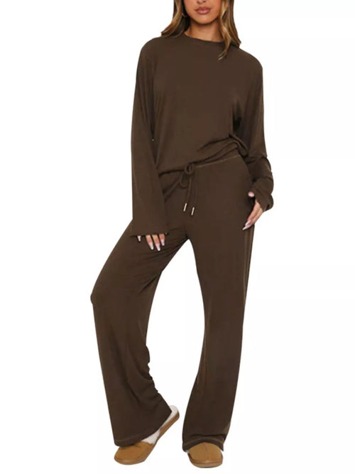 Hazel Blues® |  Relaxed Fit Long Sleeve Top and Pants Set