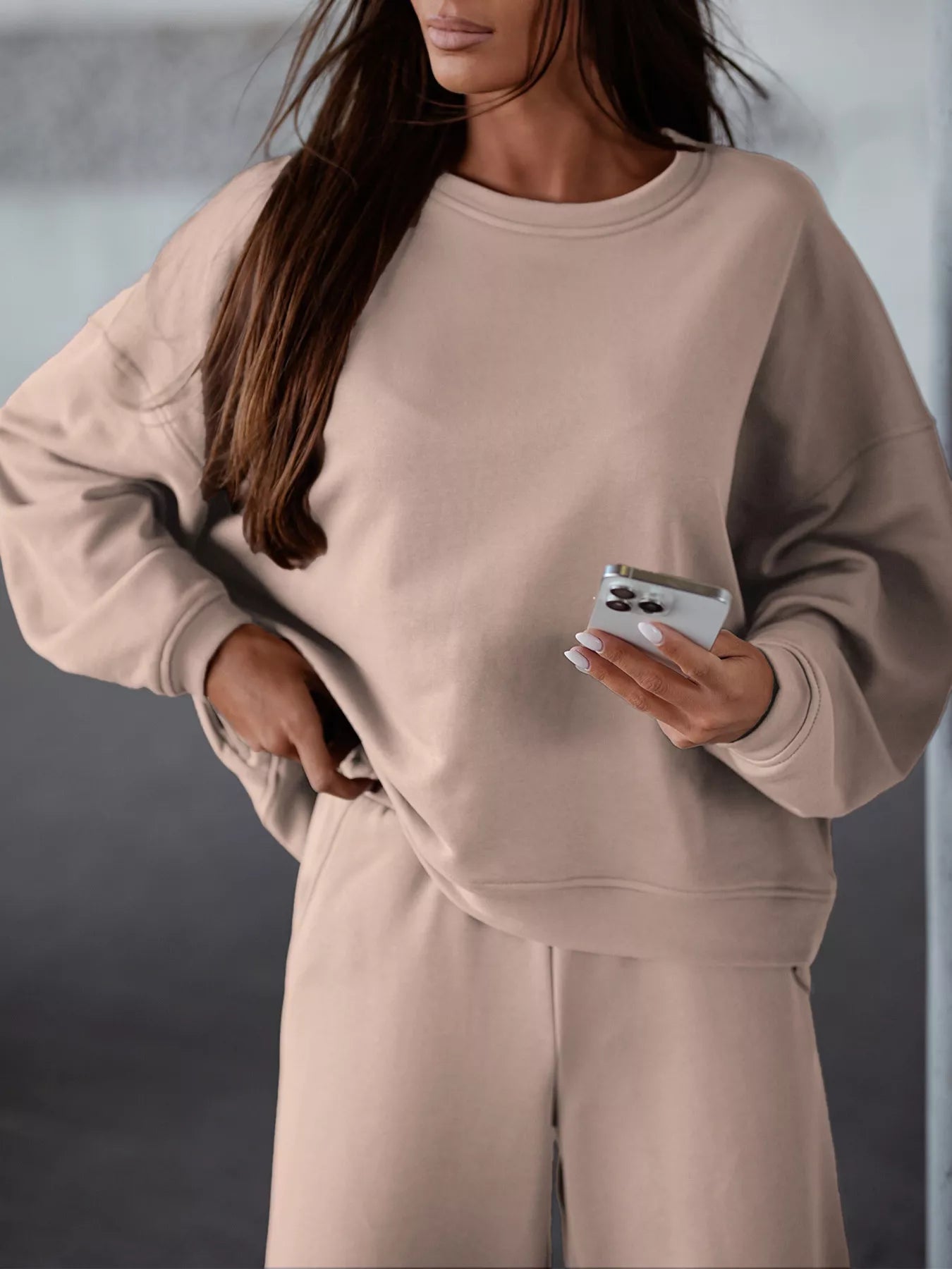 Hazel Blues® |  Casual Loose Fit Top and Pants Two-Piece Set