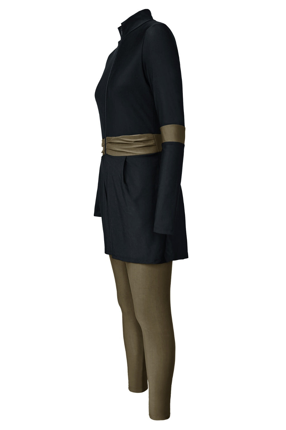 Hazel Blues® | Zip Up Long Sleeve One-Piece Swimwear