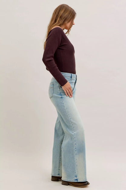 Hazel Blues® |  Judy Blue High Waist Column Straight Jeans
