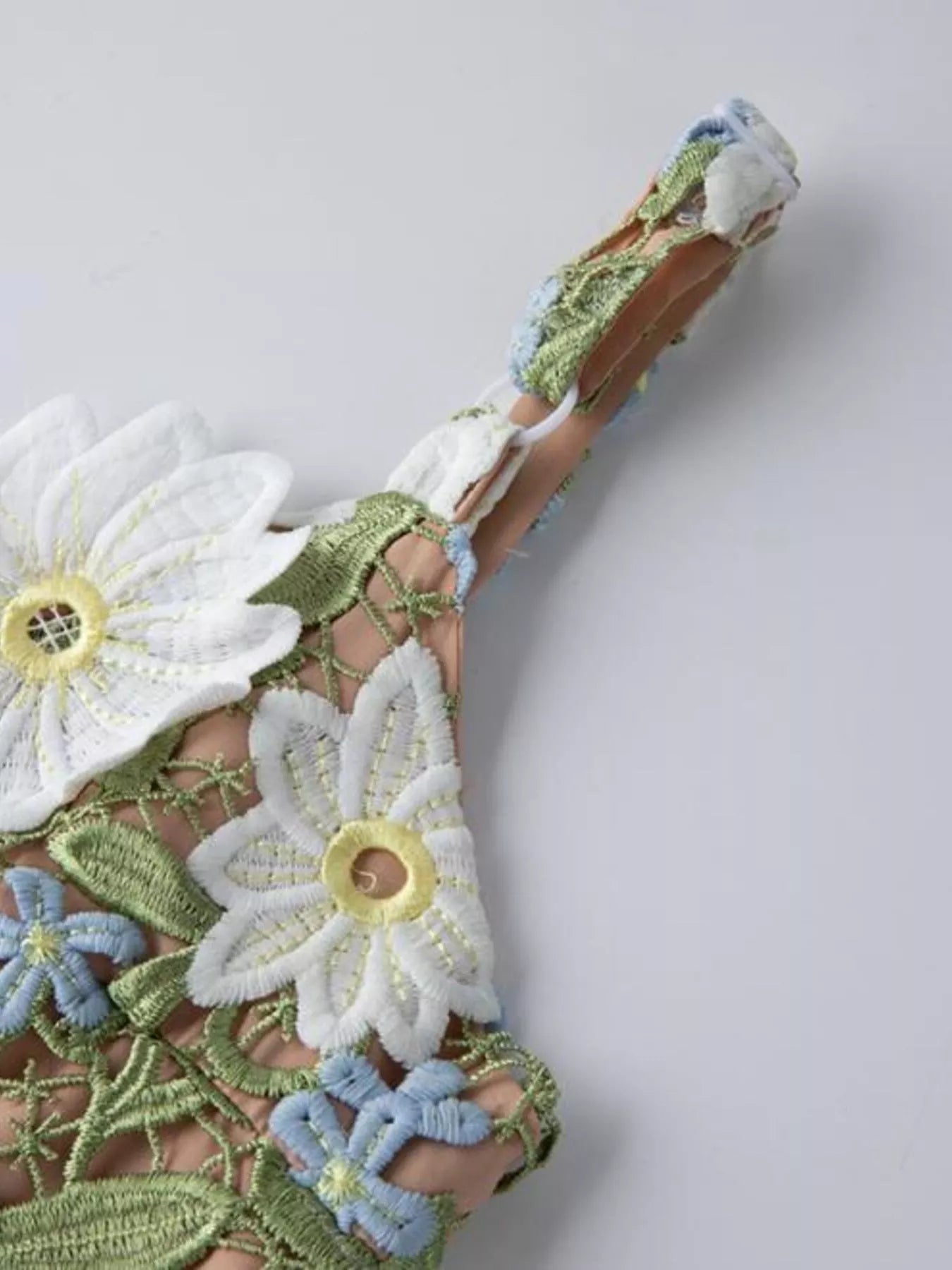 Hazel Blues® |  Floral Embroidered Maxi Dress