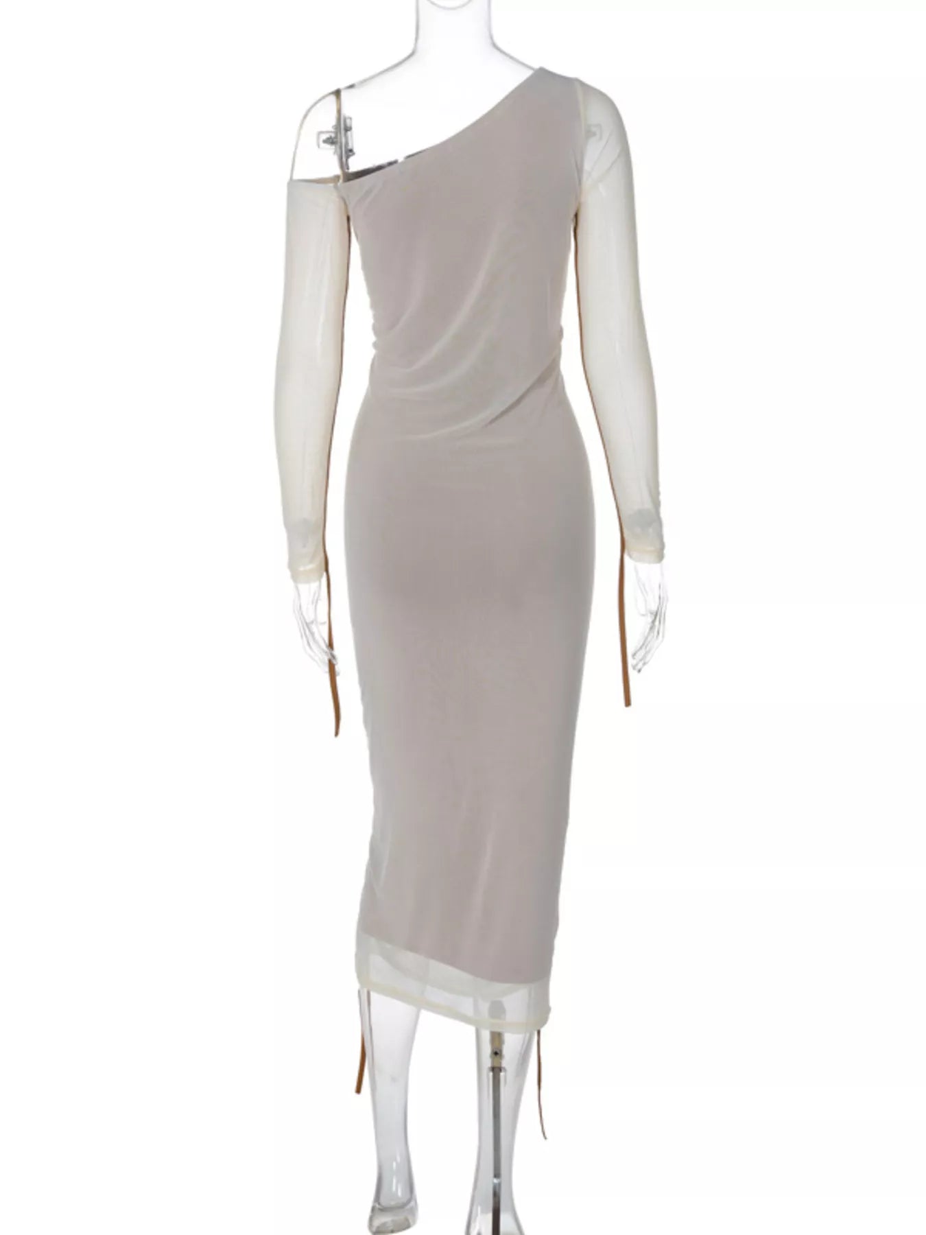 Hazel Blues® |  One-Shoulder Ruched Bodycon Midi Dress