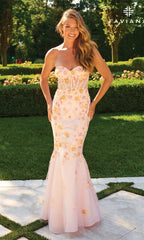 Long Prom Dress: Faviana 11250