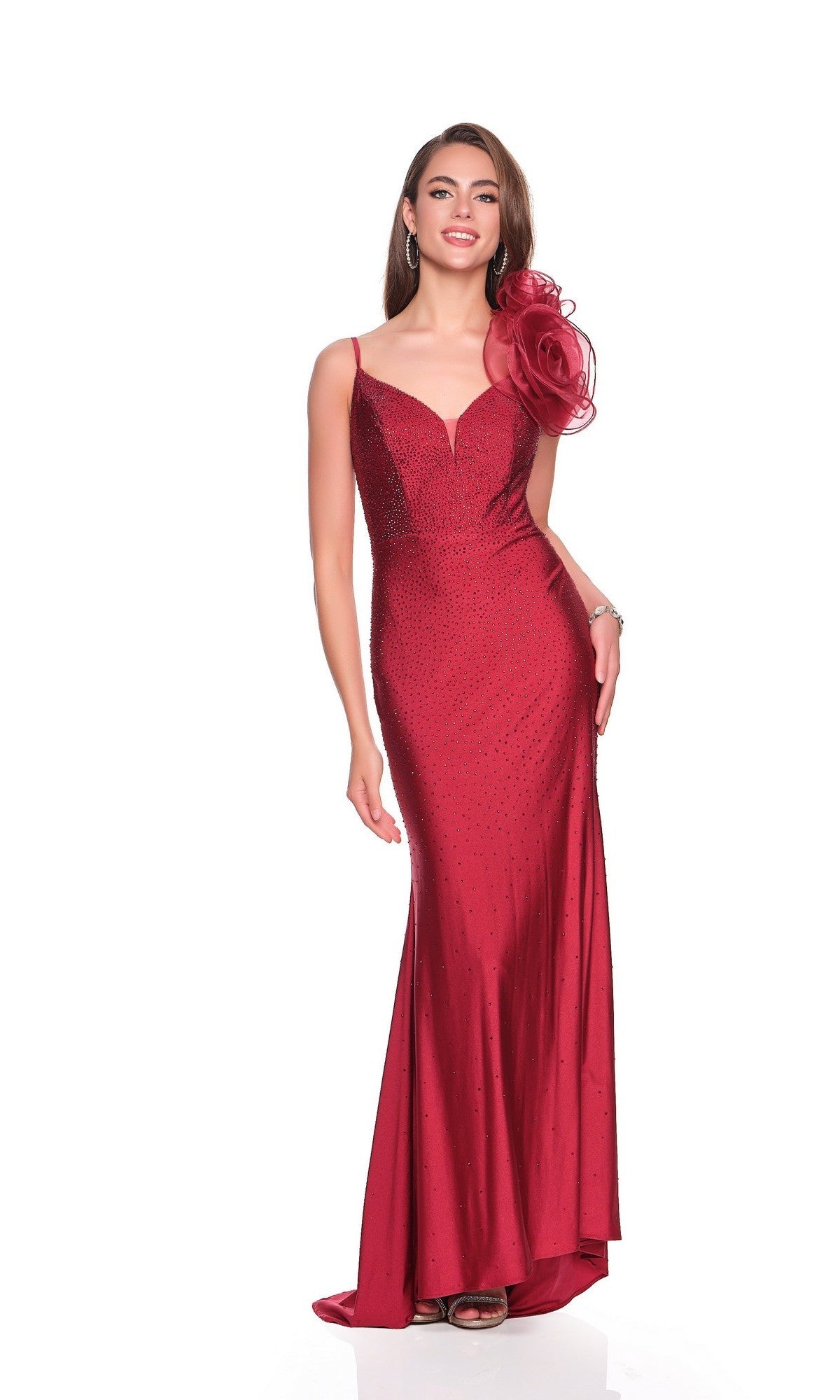Long Prom Dress: Dave and Johnny 12412