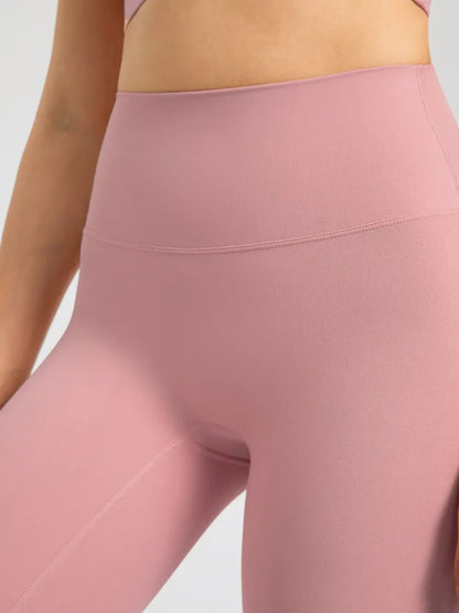Hazel Blues® |  Millennia High Rise Wide Waistband Active Shorts