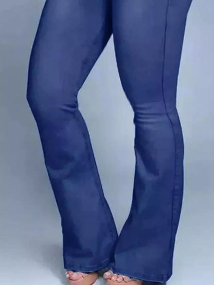 Hazel Blues® | Wash High-Waisted Flare Jeans