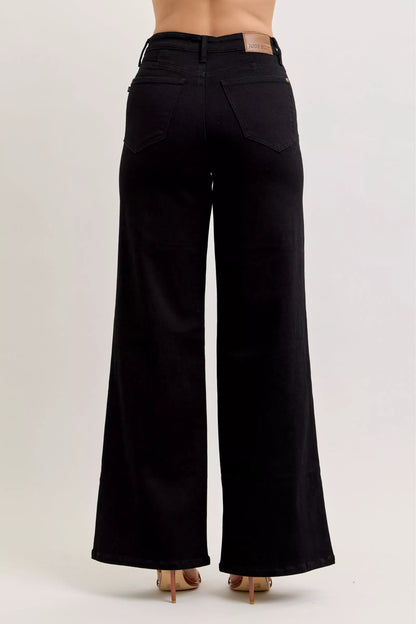 Hazel Blues® |  Judy Blue High-Waisted Wide Leg Jeans